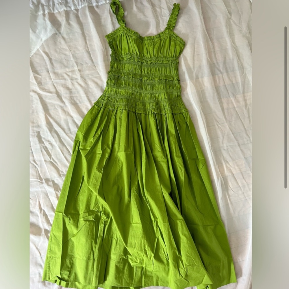 Doen Lime Green Marianne Maxi Dress - Picture 3 of 6